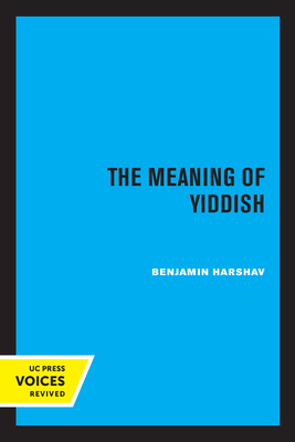 Seller image for The Meaning of Yiddish (Paperback or Softback) for sale by BargainBookStores