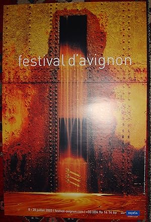 Imagen del vendedor de Festival d'Avignon a la venta por Librairie Seigneur