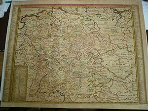 Germany/Europe, generalmap by Chatelain Henri, anno 1732, old colours Nouvelle Carte De L'Allemag...