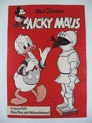 Micky Maus Ankündigungsplakat für Heft 45, 1960.
