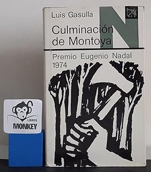 Imagen del vendedor de Culminacin de Montoya a la venta por MONKEY LIBROS