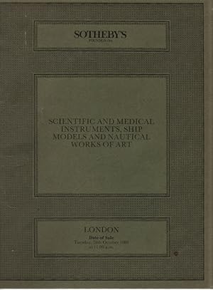 Scientific and Medical Instruments, Cameras, Ship Models and Nautical Works of Art