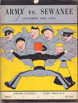 Army vs. Sewanee: October 20th, 1934