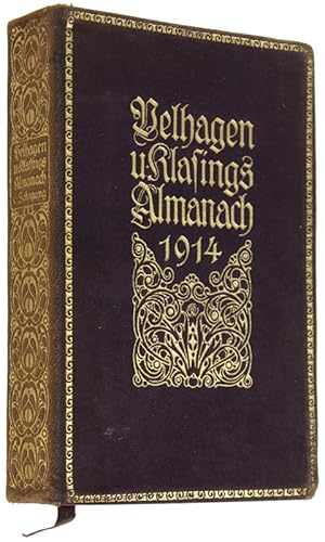 ALMANACH HERAUSGEGEBEN VON DER REDAKTION VON VELHAGEN UND KLASINGS MONATSHEFTEN - 1914.: