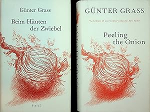 Imagen del vendedor de (2 vols) Beim Haeuten der Zwiebel (German Edition) & Peeling the Onion (English Edition) a la venta por Stanley Louis Remarkable Books