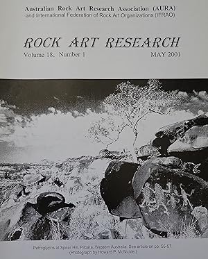 Imagen del vendedor de Rock Art Research (Volume 18, Number 1, May 2001) a la venta por Weekly Reader