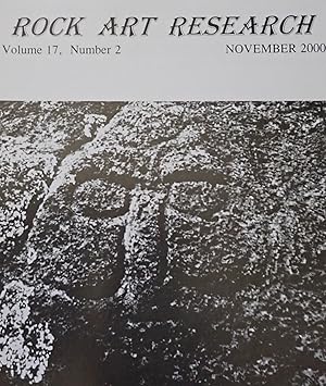 Seller image for Rock Art Research (Volume 17, Number 1, May 2000) for sale by Weekly Reader