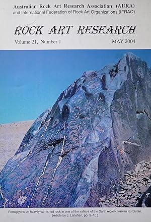 Imagen del vendedor de Rock Art Research (Volume 21, Number 1, May 2004) a la venta por Weekly Reader