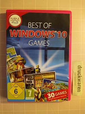 Best of Windows 10 Games [DVD Rom].