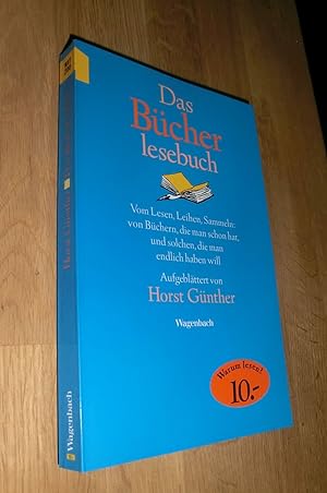 Seller image for Das Bcherlesebuch (WAT) for sale by Dipl.-Inform. Gerd Suelmann