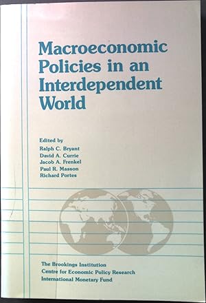 Bild des Verkufers fr Macroeconomic Policies in an Interdependent World zum Verkauf von books4less (Versandantiquariat Petra Gros GmbH & Co. KG)