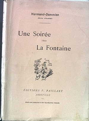 Seller image for Une Soiree chez la Fontaine for sale by books4less (Versandantiquariat Petra Gros GmbH & Co. KG)