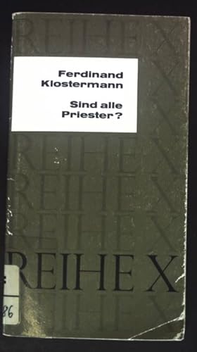 Bild des Verkufers fr Sind alle Priester? zum Verkauf von books4less (Versandantiquariat Petra Gros GmbH & Co. KG)