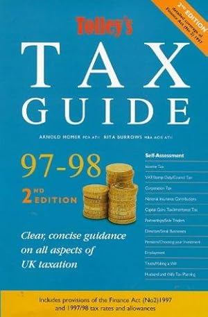 Imagen del vendedor de Tolley's Tax Guide a la venta por WeBuyBooks