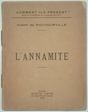 Imagen del vendedor de L'annamite, a la venta por LIBRAIRIE L'OPIOMANE