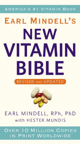 Imagen del vendedor de Earl Mindell's New Vitamin Bible a la venta por Pieuler Store