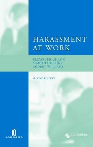 Bild des Verkufers fr Harassment at Work zum Verkauf von WeBuyBooks