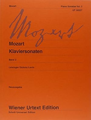 Bild des Verkufers fr Mozart: Piano Sonatas - Volume II zum Verkauf von Pieuler Store