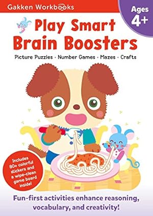 Bild des Verkufers fr Play Smart Brain Boosters Age 4+: At-home Activity Workbook zum Verkauf von Pieuler Store