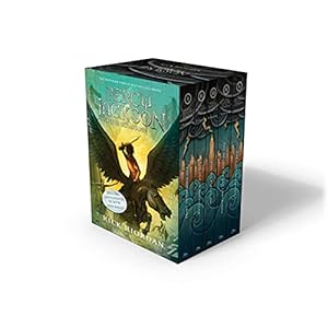 Seller image for Percy Jackson and the Olympians 5 Book Paperback Boxed Set (new covers w/poster) (Percy Jackson the Olympians) for sale by Pieuler Store