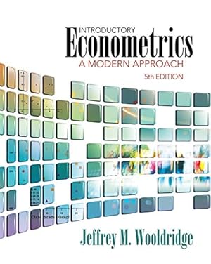 Seller image for Introductory Econometrics: A Modern Approach (Upper Level Economics Titles) for sale by Pieuler Store