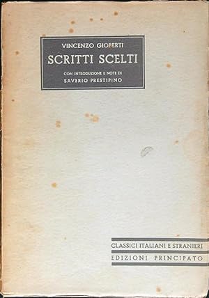 Bild des Verkufers fr Scritti scelti zum Verkauf von Librodifaccia