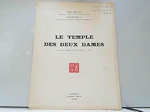 Bild des Verkufers fr Le temple des deux ames zum Verkauf von JLG_livres anciens et modernes