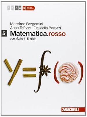 Seller image for Matematica.rosso. Con Maths in english. Per le Scuole superiori. Con espansione online (Vol. 5) for sale by Usatopoli libriusatierari