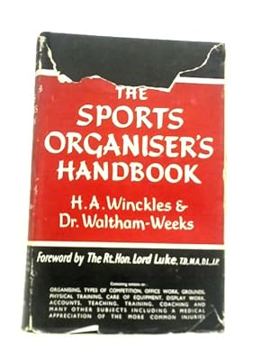 Seller image for The Sports Organiser's Handbook for sale by World of Rare Books