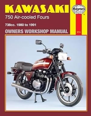 Imagen del vendedor de Kawasaki 750 Air-cooled Fours 1980 - 1991 (Motorcycle Manuals) a la venta por WeBuyBooks