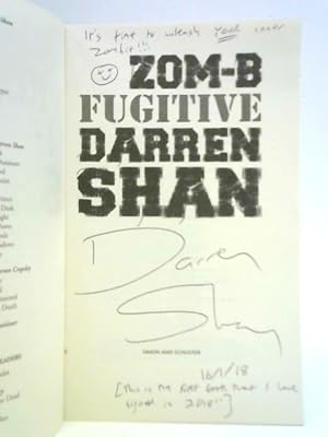 Seller image for ZOM-B Fugitive for sale by World of Rare Books