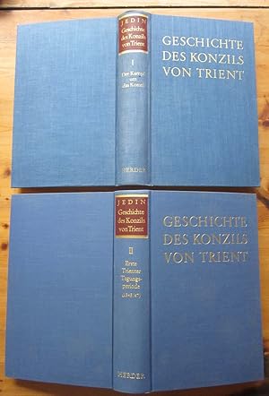 Bild des Verkufers fr Geschichte des Konzils von Trient. Hier nur die Bnde 1 und 2. Band 1: Der Kampf um das Konzil. Bd. 2: Die erste Trienter Tagungsperiode 1545/47. zum Verkauf von Antiquariat Roland Ggler