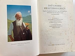 Das Grosse Kräuterheilbuch. Ratgeber für gesunde und kranke Tage nach der giftfreien Heilmethode ...