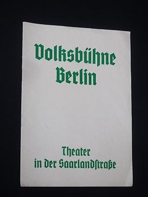 Imagen del vendedor de Programmheft Volksbhne Berlin Theater in der Saarlandstrae 1937/ 38. DAS GLCK IM WINKEL von Hermann Sudermann. Spielleitung: Heinz Dietrich Kenter, Bhnenbild: Willi Schmidt. Mit Franz Schafheitlin, Flockina von Platen, Eva Maria Wulff, Hans Marktscheffel, Heiner Dugall, Paul Wagner, Annemarie Steinsieck, Jakob Tiedtke, Vera Complojer, Robert Thiem, Dorothea Gervenux a la venta por Fast alles Theater! Antiquariat fr die darstellenden Knste