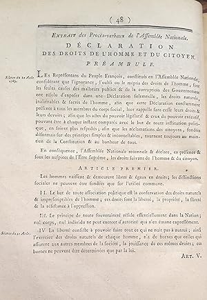 Recueil des décrets, proclamations, réglemens, déclarations, lettres patentes, instructions et pr...