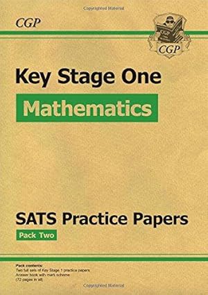 Bild des Verkufers fr New KS1 Maths SATS Practice Papers: Pack 2 (for the 2017 tests and beyond) zum Verkauf von WeBuyBooks