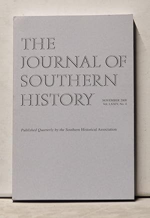 Imagen del vendedor de The Journal of Southern History, Volume 74, Number 4 (November 2008) a la venta por Cat's Cradle Books