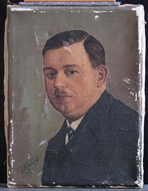 Halbporträt eines Herrn im dunklen Anzug, 1934