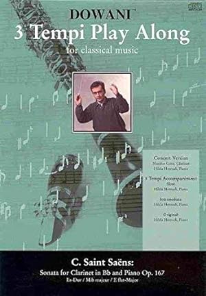 Image du vendeur pour Sonata Op. 167 in E Flat (Dowani 3 Tempi Play Along for Classical Music) mis en vente par WeBuyBooks