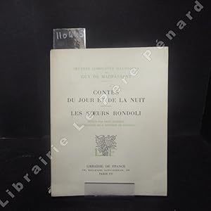 Image du vendeur pour Oeuvres Compltes illustres de Guy de Maupassant. Tome IV : Contes du jour et de la nuit. Les soeurs Rondoli mis en vente par Librairie-Bouquinerie Le Pre Pnard