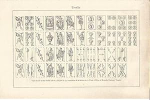 Seller image for LAMINA V06493: Tresillo juego de cartas for sale by EL BOLETIN