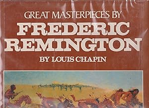 Bild des Verkufers fr Great Masterpieces By Frederic Remington zum Verkauf von Ironwood Books