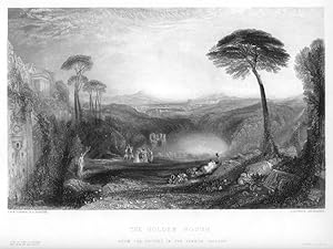 THE GOLDEN BOUGH After J.M.W. TURNER Engraved by PRIOR,1851 Steel Engraving