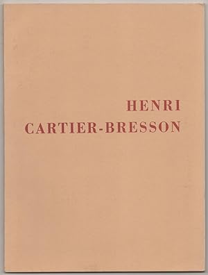 Imagen del vendedor de The Photographs of Henri Cartier-Bresson a la venta por Jeff Hirsch Books, ABAA