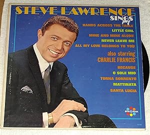 Immagine del venditore per Steve Lawrence Sings [Audio][Vinyl][Sound Recording] venduto da The Librarian's Books