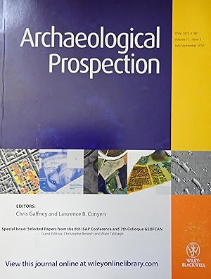 Immagine del venditore per Archaeological Prospection (Volume 17, Issue No. 3, July-September 2010) venduto da Weekly Reader