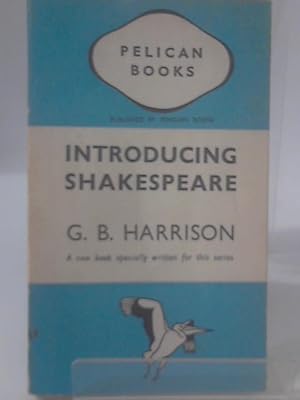 Imagen del vendedor de Introducing Shakespeare a la venta por World of Rare Books