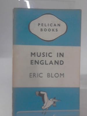 Imagen del vendedor de Music in England a la venta por World of Rare Books