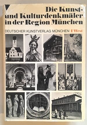 Bild des Verkufers fr Die Kunst- und Kulturdenkmler in der Region Mnchen. Band 1: Westlicher Umkreis. zum Verkauf von Antiquariat Buecher-Boerse.com - Ulrich Maier