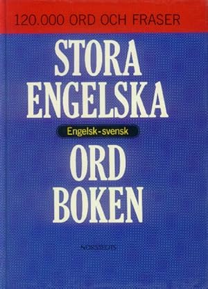Bild des Verkufers fr Stora Engelska Ord Boken: A Comprehensive English-Swedish Dictionary (2 Volumes: Engelsk-Svensk / Svensk-engelsk) zum Verkauf von Paperback Recycler